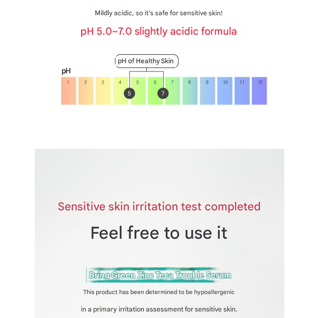 Bring Green Zinc Teca Blemish Serum 50ml + 25ml Refill / 25ml + 25ml Refill / 1.5ml x10ea (3 Options)