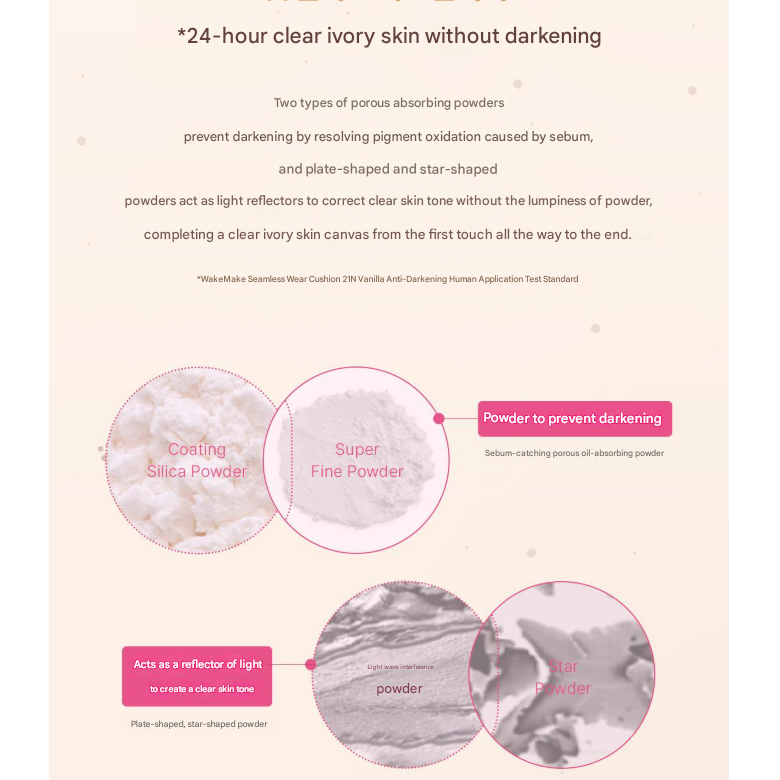 Wakemake SeamLess Wear Cushion 9COLOR [Sanrio Pochacco Edition] Main 15g + Refill 15g (3 Options)