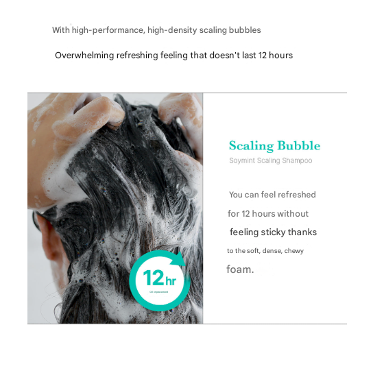 Medicube Soymint Scaling Shampoo (for Seborrheic/Oily Scalp) 490ml (3 Options)
