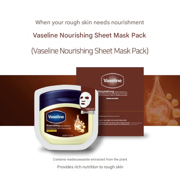 Vaseline Intensive Moisture Sheet Mask Pack 23 ml (Hydrating · Moisturizing · Nourishing) (15 Options)
