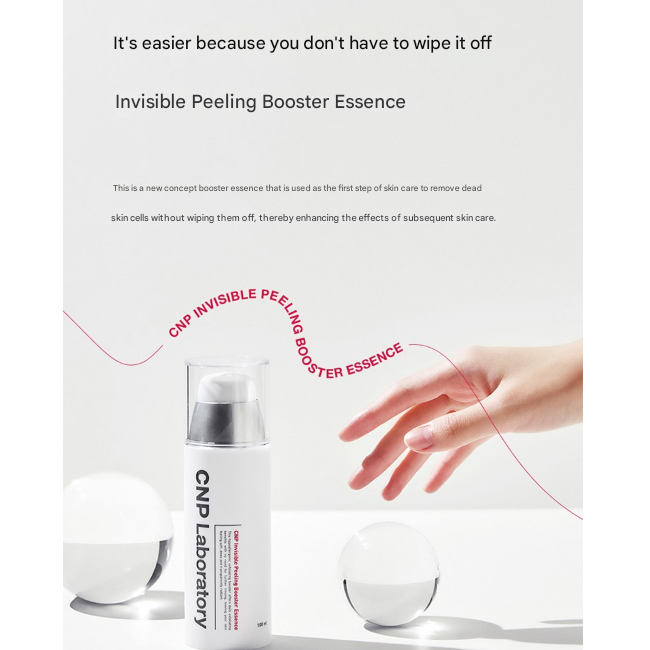 CNP Laboratory Invisible Peeling Booster Essence 100 mL (3 Options)