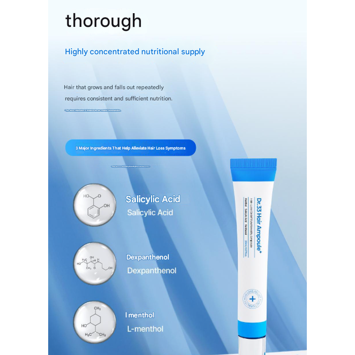 SeaPuri Dr.33 Hair Loss Ampoule 20 ml (3 Options)