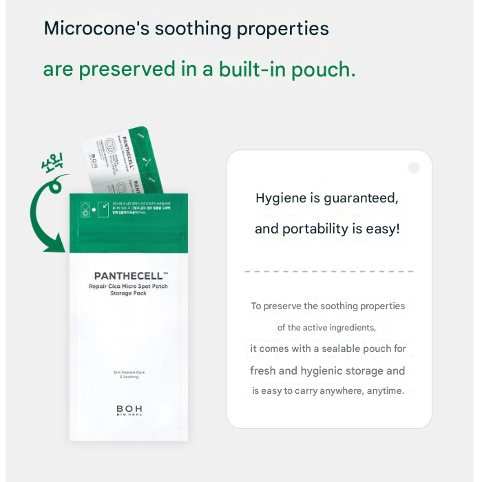 BIOHEAL BOH Panthecell™ Repair Cica Micro Spot Patch (9+3 Patches)