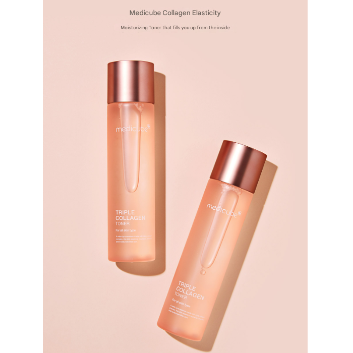 Medicube Triple Collagen Toner 4.0 (Renewed) 140ml (3 Options)