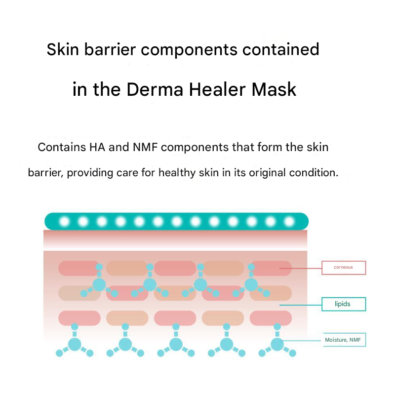 Rejuran Derma Healer Moisture Treatment Mask 23ml x 5ea (3 Options)