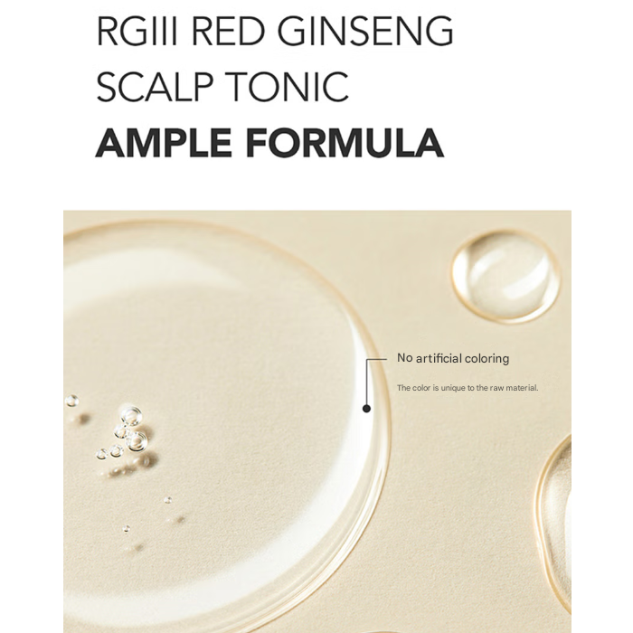 RGIII Red Ginseng Scalp Shampoo 300ml, Hair Pack 200 ml, Scalp Tonic 100ml (10 Options)