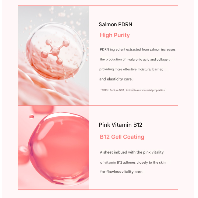 Medicube PDRN Vita Coating Mask 22 g (1 sheet) (4 Options)