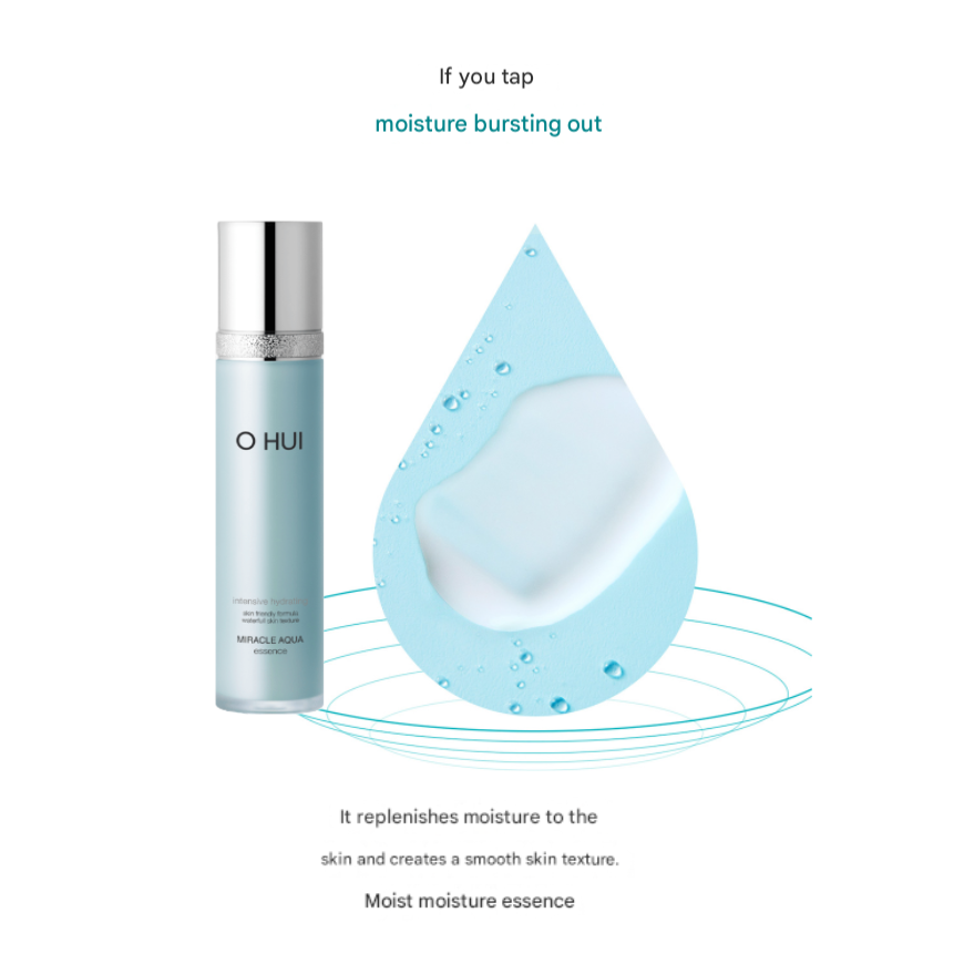 ohui Miracle Aqua Gel Cream 50ml / ohui Miracle Aqua Essence 45ml (7 Options)