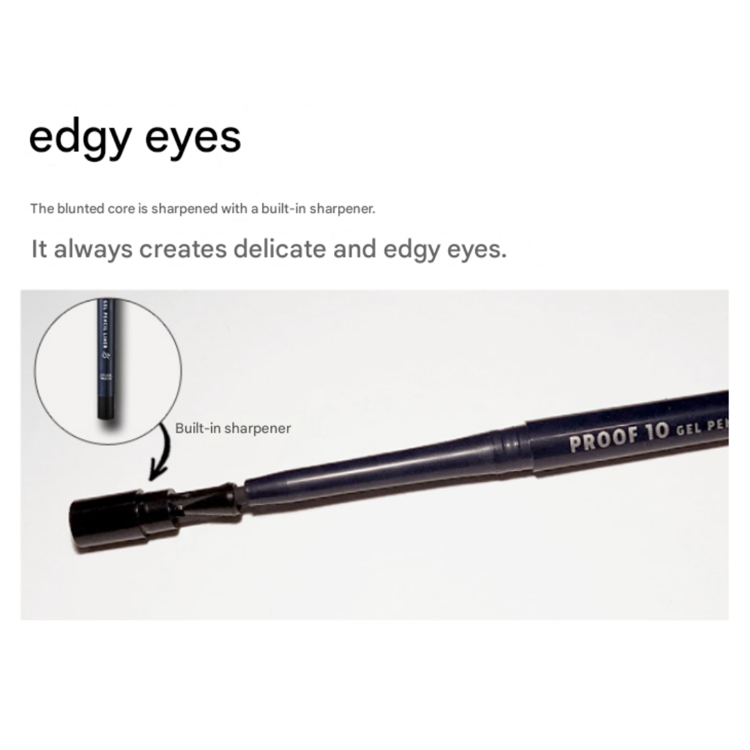 Etude House Proof 10 Gel Waterproof Pencil 0.3g (4 Options)