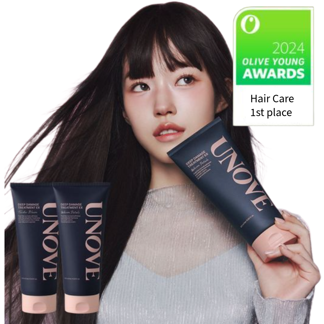 UNOVE Deep Damage Hair Treatment EX 320 mL (7 Options)
