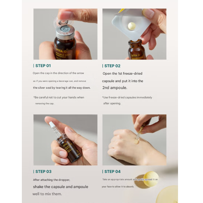 BONCEPT VITA C Freeze-Dried Double Shot Ampoule Kit (3 Options)