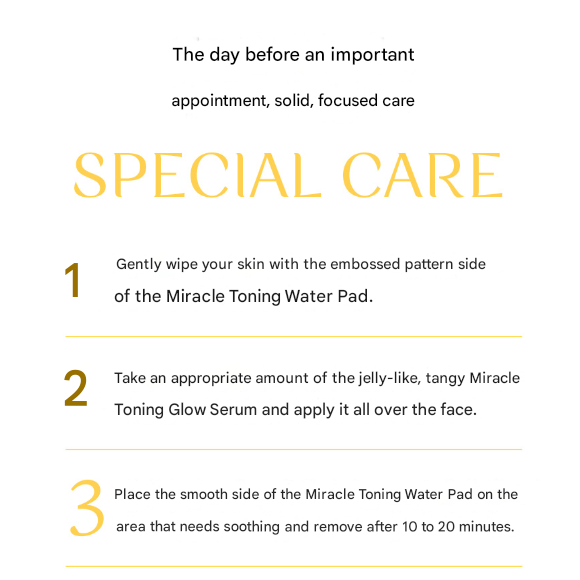 Ohui Miracle Toning Water Pad (150ml / 70 pads) (3 Options)
