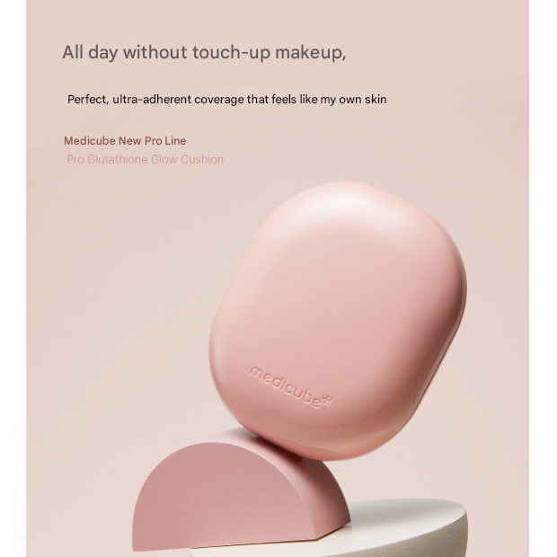 Medicube Pro Glutathione Glow Cushion SPF50+ PA++++ 15g (Shade 21 / Shade 23), Medicube Pro Glutathione Glow Puff (9 Options)