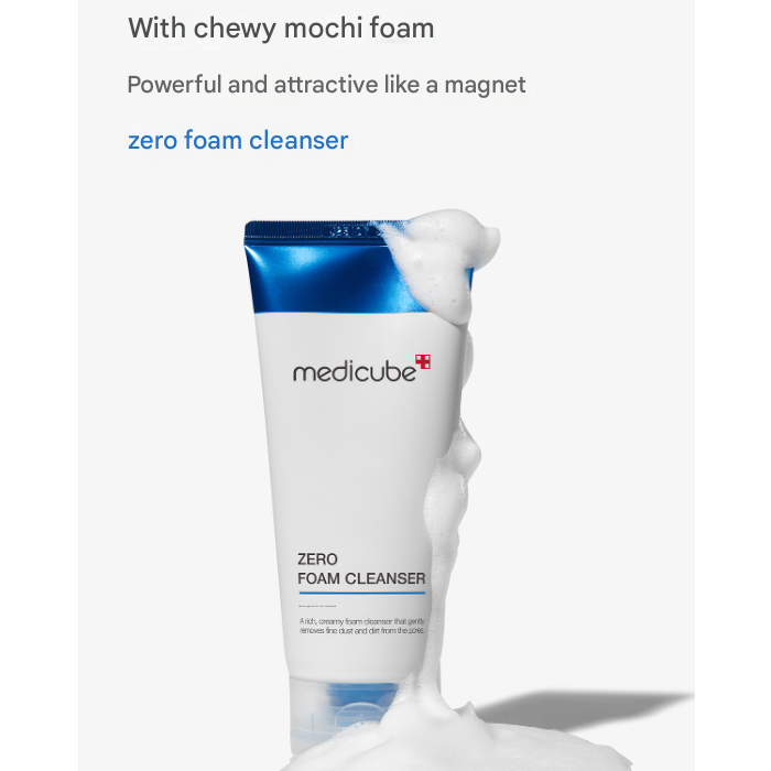 Medicube Zero Foam Cleanser 120 g (3 Options)