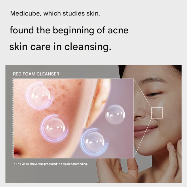 Medicube Red Foam Cleanser 120 ml / 230 ml (6 Options)
