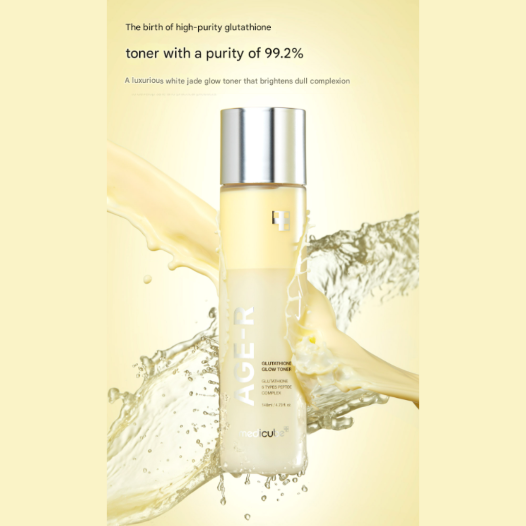 Medicube AGE‑R Glutathione Glow Toner 140ml (3 Options)
