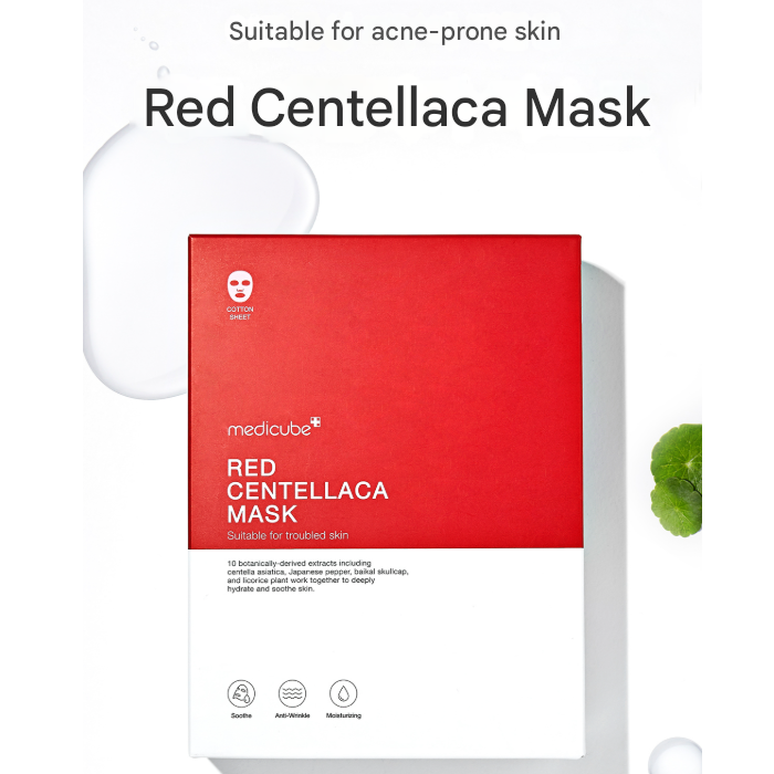 Medicube Red Centellaca Mask 1 sheet / 25g (3 Options)