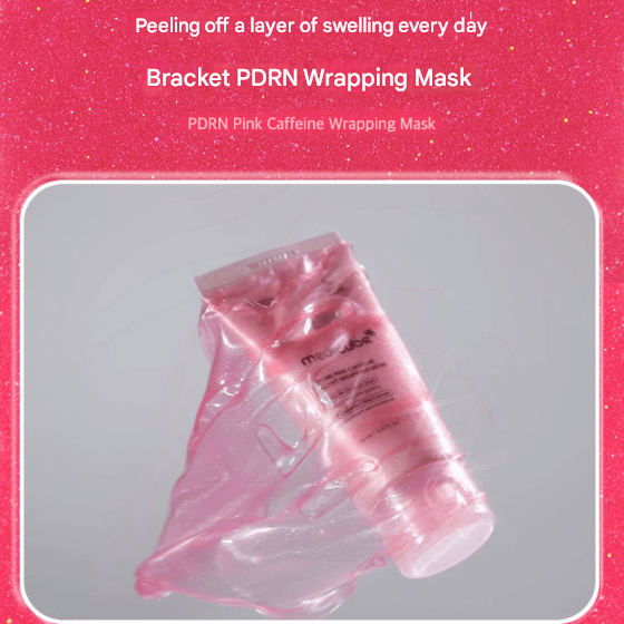 Medicube PDRN Pink Caffeine Wrapping Mask 75ml (3 Options)