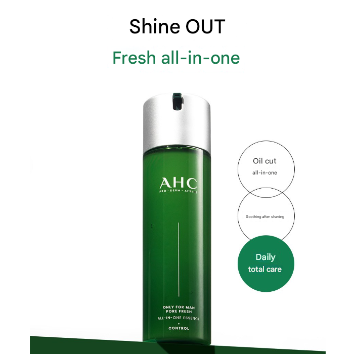 AHC ONLY FOR MEN Pore Fresh All In One Essence 200ml (3 Options)