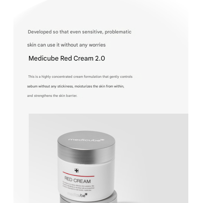 Medicube Red Trouble Cream 2.0 (50 ml) (3 Options)